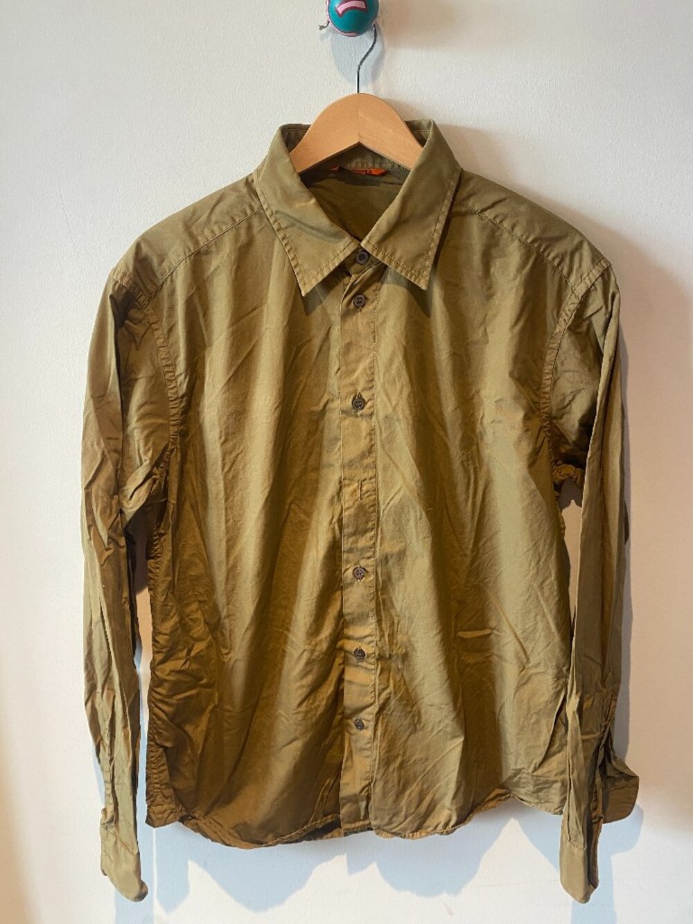 Barena Venezia Tan Dress Shirt - Size L (52)